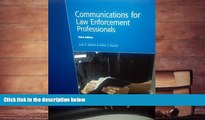 PDF [DOWNLOAD] Communications for Law Enforcement Professionals BOOK ONLINE
