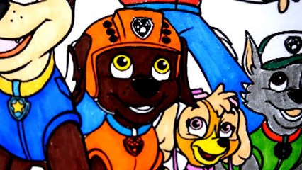 Nick Jr. Paw Patrol and Disney Junior Princess Sofia the first - Coloring Page