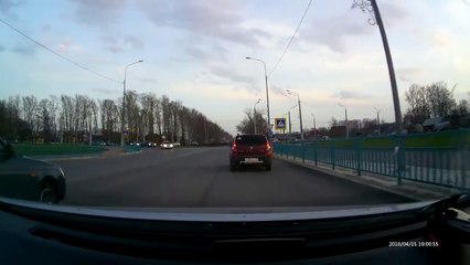 Как в Саранске съезжают с кольца?!