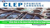 [PDF] CLEP® Spanish Language Book   Online (CLEP Test Preparation) (English and Spanish Edition)