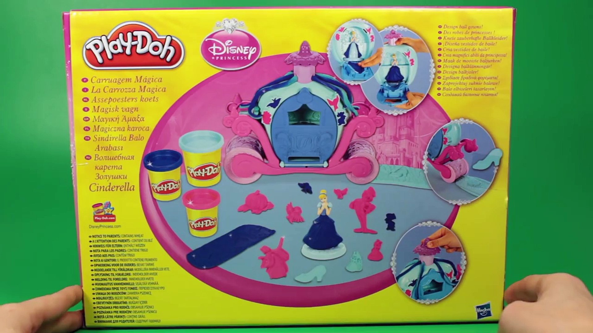 cinderella play doh
