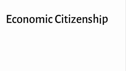 economic citizenship countries