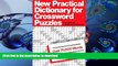 FREE [DOWNLOAD] New Practical Dictionary for Crossword Puzzles: More Than 75,000 Answers to
