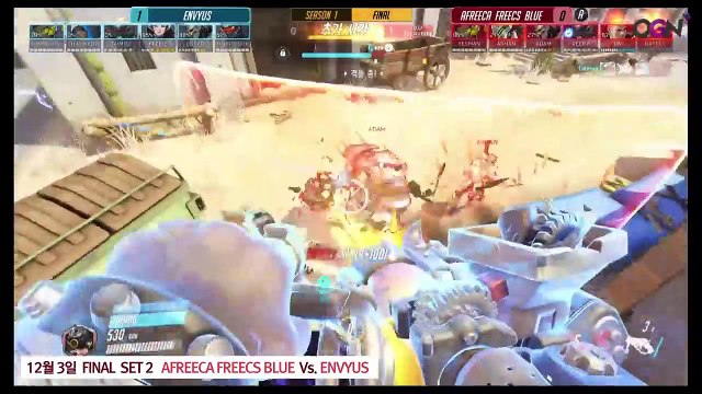 [용봉탕의 한타학개론]타이무의 로드호그 슈퍼플레이의 비밀 - EnVyUs vs Afreeca Freecs BLUE (ep.3) APEX 결승-[오버워치]