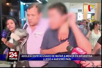 Adolescente acusado de matar a menor en Argentina fue declarado inimputable