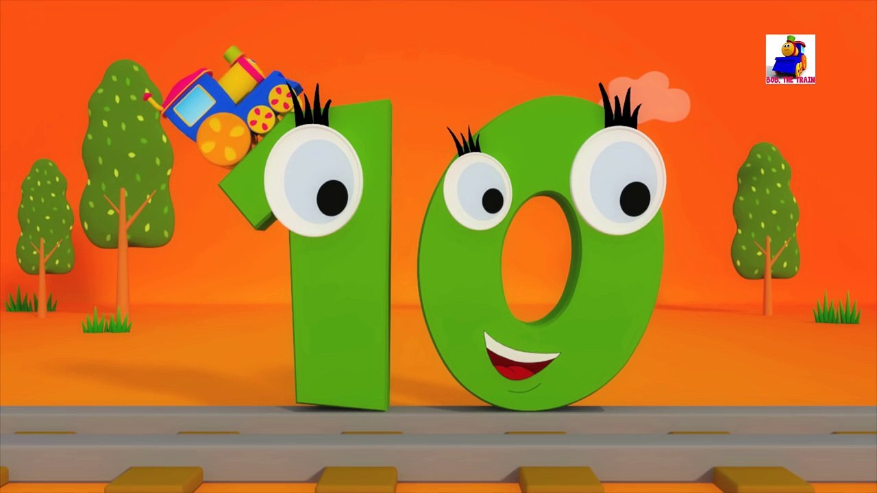 Bob The Train   Numbers Song For Kids And Baby   Counting 123   Learn Numbers For Childrens