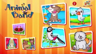 123 Kids Fun - Animals Band - Educational Music Game For Kids