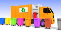 Learn Colors with Color Dump Truck Toys - Colors Collection for Children