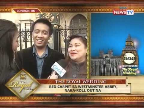 News to Go - Vicky Morales reports from red carpet at Westminster Abbey in London 4/29/11