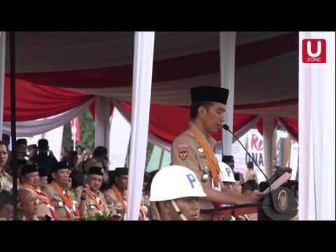 Sambutan Presiden Jokowi Pada Pembukaan Jambore Nasional X 2016