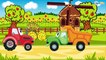 Le Camion Jaune et Le Tracteur - Dessins animés pour bébés - La Voiture Pour Enfants