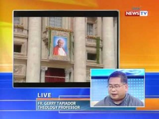 News To Go - Fr. Gerry Tapiador talks about Blessed John Paul II 5/2/11