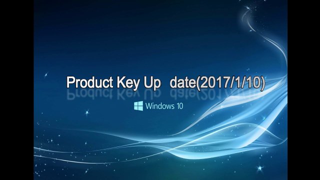 Windows 10 Product Key neu, product key windows 10 auslesen (Update 2017/1 /12)