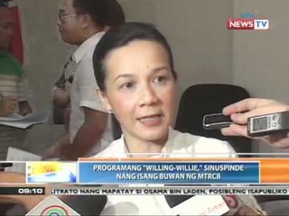 News To Go - Willing Willie' gets one month suspension - 050411