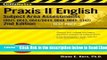 Read CliffsNotes Praxis II English Subject Area Assessments (0041, 0043, 0044/5044, 0048, 0049,
