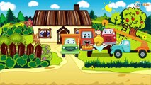 Carritos Para Niños - Camión de Bomberos y Ambulancia infantiles - Dibujo animado para Niños