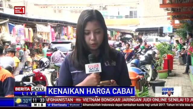 Ketua DPR Setya Novanto Sidak Pasar Kramat Jati