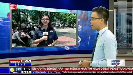 Video herunterladen: Belum Nampak Mahasiswa yang Berdemo Depan Istana Negara