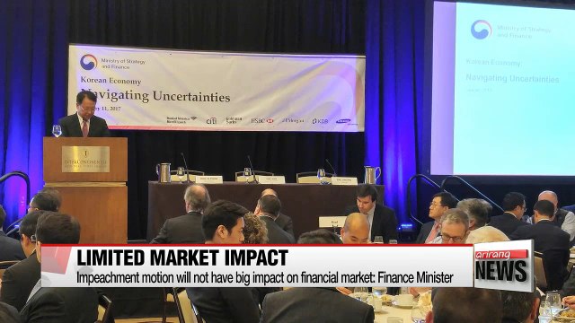 Impeachment motion will not have big impact on financial market: Finance Minister