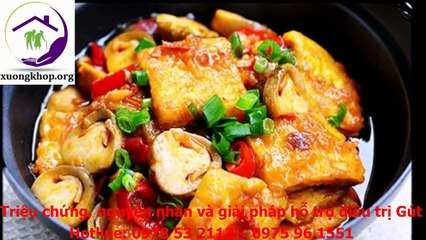 Các món ăn từ đậu phụ làm tăng nguy cơ bệnh Gút