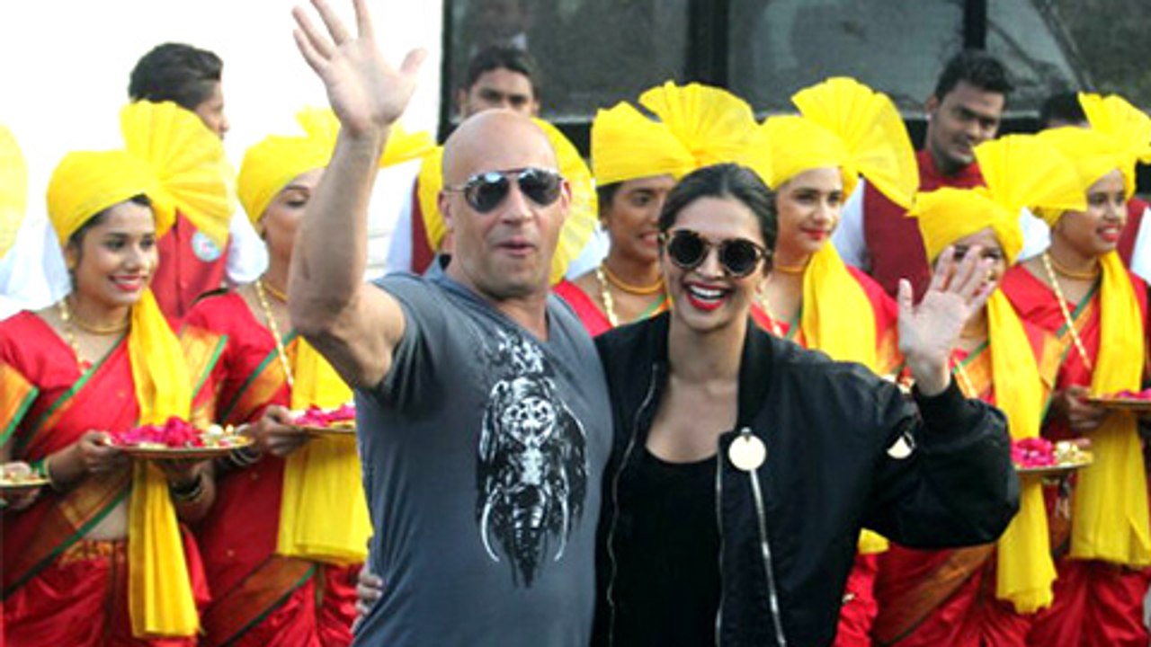 Vin Diesel Arrives In India With Deepika Padukone  XXX Return Of Xander Cage India Promotions