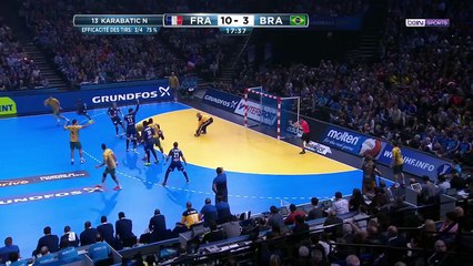 France-Brésil : L'action sublime avec Thierry Omeyer et Luc Abalo