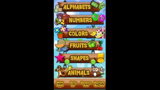 Kids Preschool Learning Games l Children Learn Letters, Spelling, Numbers, Colors, Shapes