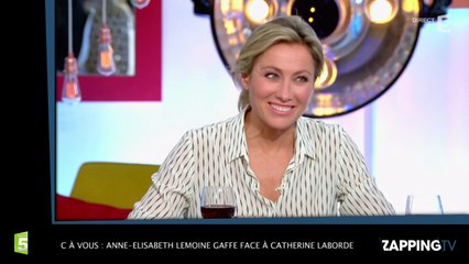 C à Vous : La grosse gaffe d’Anne-Elisabeth Lemoine face à Catherine Laborde