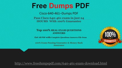 640-461 Practice Exam Questions