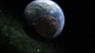 Simulation 3D de l'impact d'un énorme astéroide sur Terre
