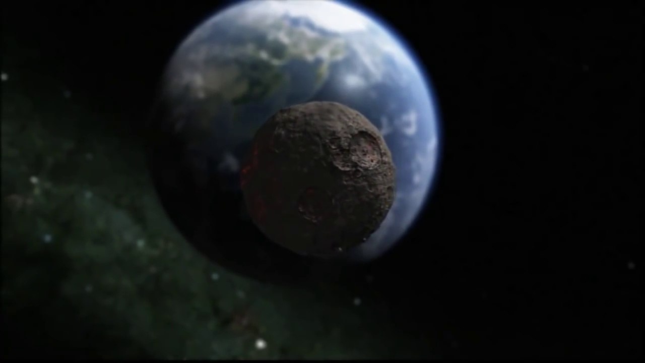 Simulation 3D de l'impact d'un énorme astéroide sur Terre