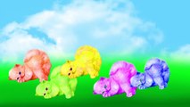 Cat Cartoon Nursery Finger Family Rhymes For Children | Animal Finger Family Songs For kids