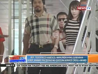 News to Go - Solon nominates Pacman for national service award - 051611