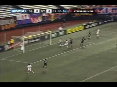 San Jose Earthquakes at Red Bulls New York - Game Highlights 05/08/09