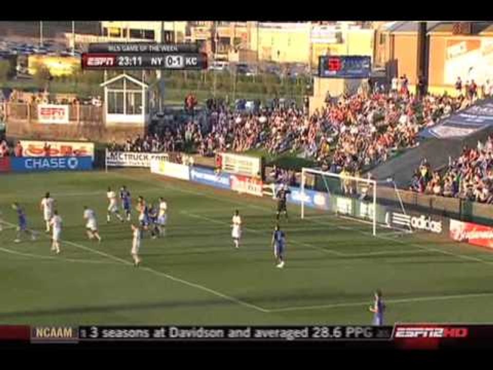 New York Red Bulls at Kansas City Wizards - Game Highlights  04/23/09