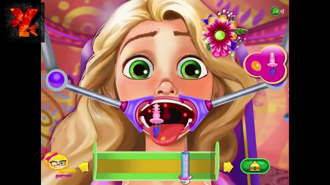 Frozen Anna Elsa Rapunzel Doctor Surgery Compilation - Frozen Surgery games for kids