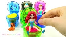 Disney Princess Toilet Potty Slime Surprise Toys Fart Noise Frozen Elsa Anna Snow White Minions