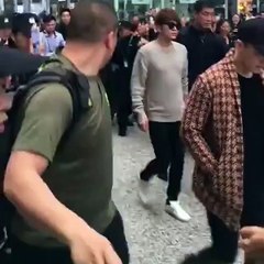JANG KEUN SUK AT GUANGZHOU AIRPORT ARRİVAL TO INCHEON AIRPORT KOREA 09.01.2017