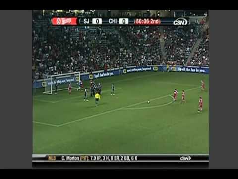 San Jose Earthquakes at Chicago Fire - Game Highlights 07/18/09