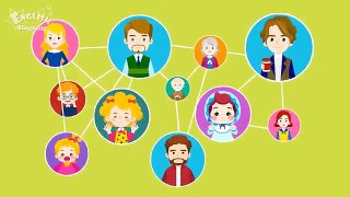 Kids vocabulary - Family - family members & tree - Learn English educational video for kid