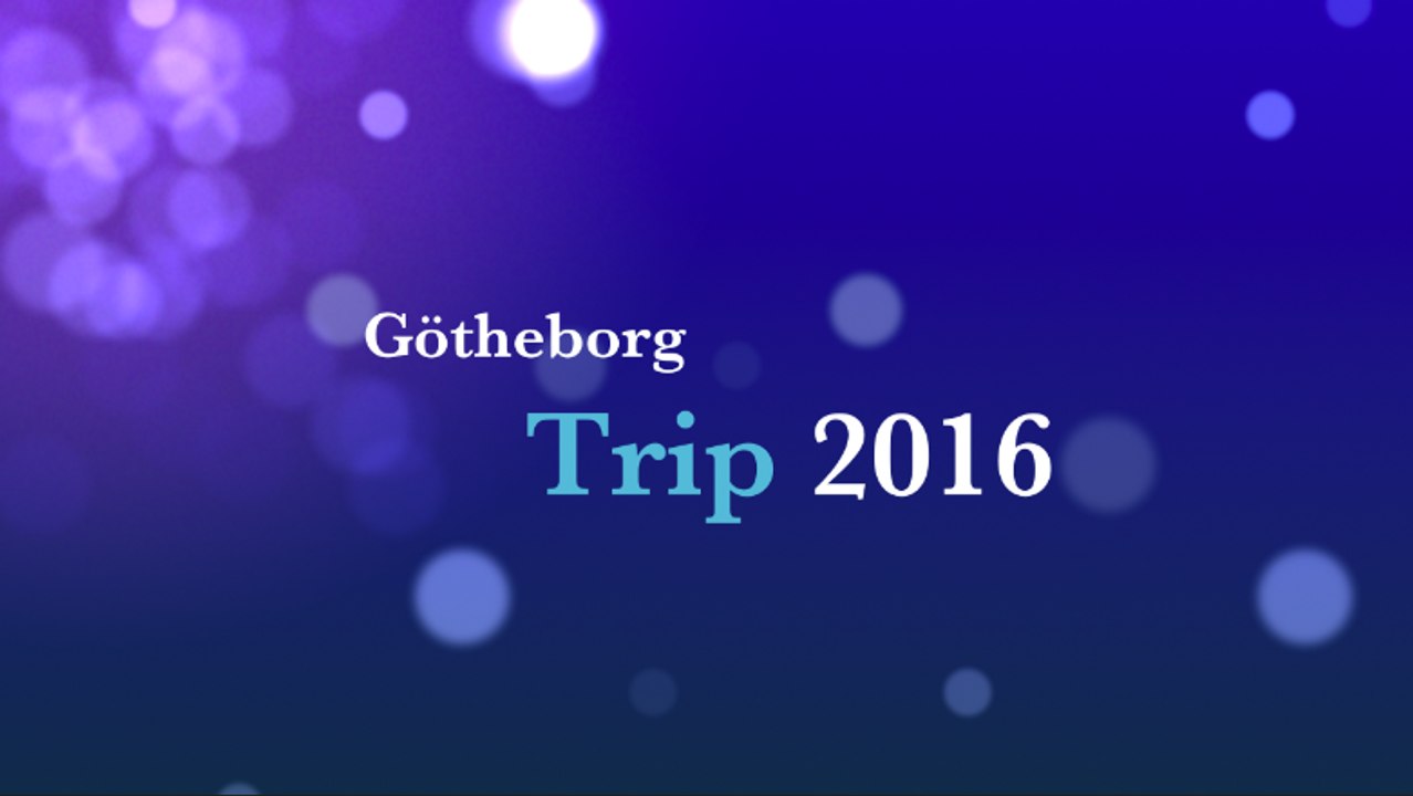 Götheborg 2016