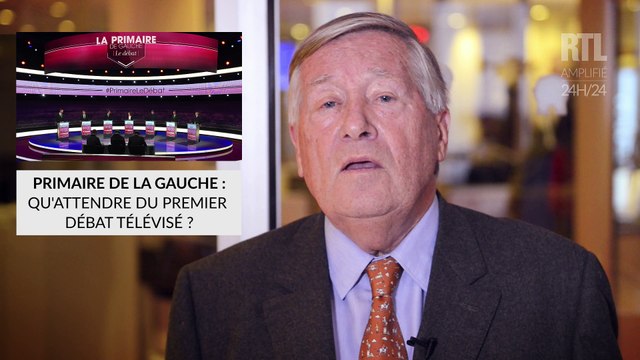 Primaire de la gauche : qu'attendre du premier débat télévisé ? Le point de vue d'Alain Duhamel