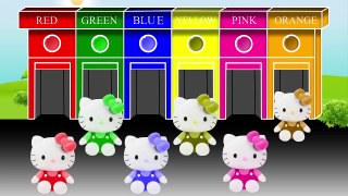 Learn Colors for Children  -  Hello Kitty Toys Colours for Kids to Learn - Color Learning Videos