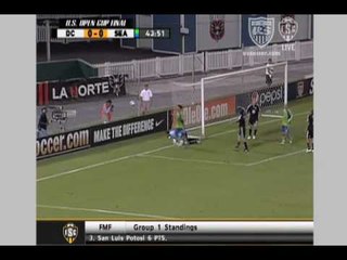 US Open Cup Final -  Seatle Sounders FC at DC United - Game Highlights - 09/02/09