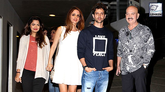 Hrithik Roshan's Birthday With Sussanne & Kaabil Team | LehrenTV