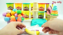 How to Make Play Doh Soft Serve Ice Cream with Molds Fun and Creative kids videos for toddlers