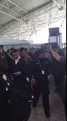 JANG KEUN SUK AT GUANGZHOU AIRPORT ARRİVAL TO INCHEON AIRPORT KOREA 09.01.2017