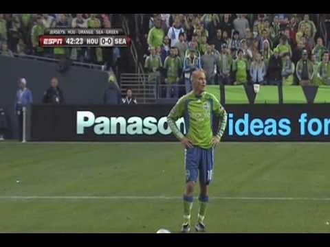 Houston Dynamo at Seattle Sounders FC - Western Conference Semifinals - Game 1 Highlights 10/29/09