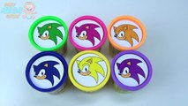 Sonic Colours Play Doh CUPS Learn Colors Clay Surprise Toys Sonic Lost World Collection
