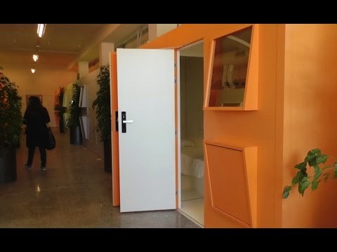 Napoli - All'aeroporto di Capodichino il primo capsule hotel italiano (11.01.17)
